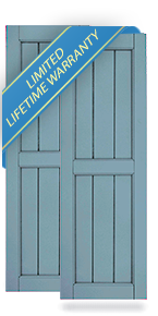 Atlantic Framed Board-n-Batten Shutters