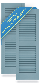 Atlantic Architectural Louver Shutters