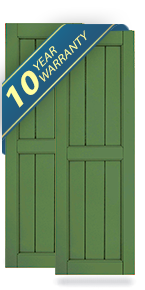 Atlantic Classic Framed Board-n-Batten Shutters